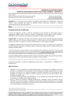 resumen ejecutivo - KFC BuenÃ­simo Ecuador