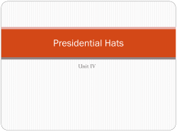 Presidential Hats