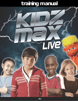 Segment #2 - Kids Max Live