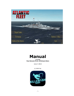 Atlantic Fleet (English)