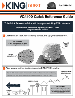 VQ4100 Quick Reference Guide