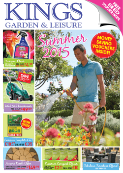 Kings Summer Brochure - Kings Gardening & Leisure