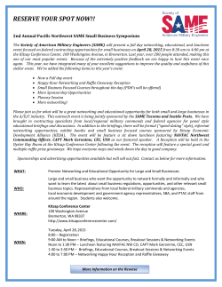event flyer - Kitsap Economic Development Alliance