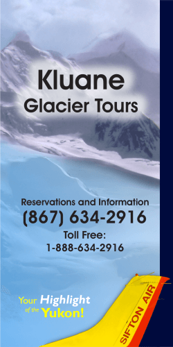 Glacier Tours - Kluane Glacier Air Tours