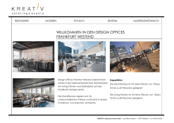 Design Offices - Kreativ Catering und Events
