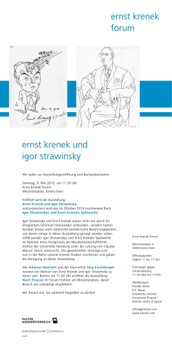 here - Ernst Krenek Institut