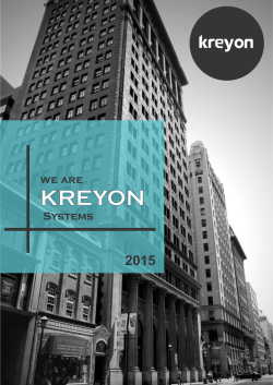 to the PDF! - Kreyon Systems