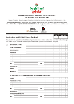 Space Booking Form