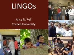 Alice N. Pell Cornell University