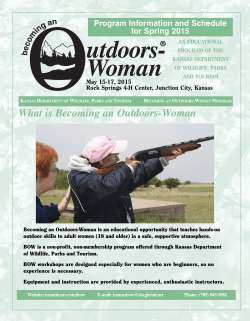What is Becoming an Outdoors-Woman