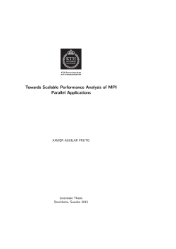 Licentiate Thesis