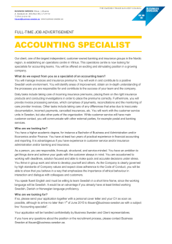 ACCOUNTING SPECIALIST