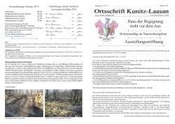 Ortsschrift 01-2015.cdr - Gemeinde Kunitz