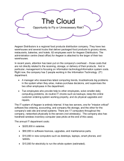 The Cloud - Aegen Distributors