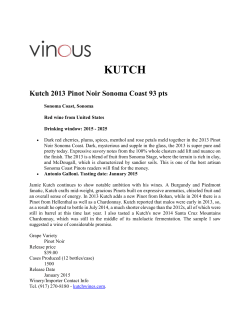 Antonio Galloni of Vinous reviews 2013 Kutch and says