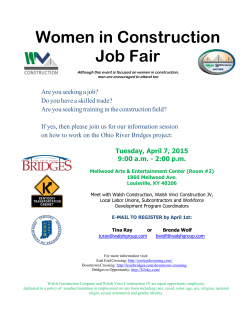 Women in Construction Job Fair