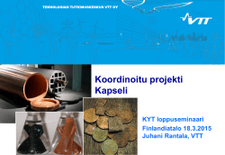 Kapseli - KYT2014