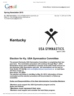 to download, print or view complete newsletter - KY-USAG