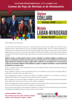 Coillard laBaN-WiNoGrad - Pays de MorlaÃ s et du MontanÃ©rÃ¨s