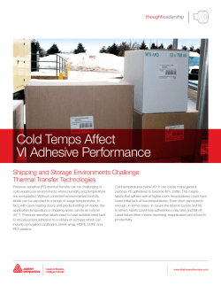 Understanding Cold Temp Performance