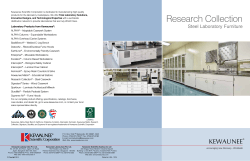 2015 Steel Casework Brochure and Conversion Guide