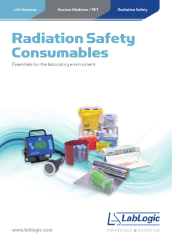 Radiation Safety Consumables