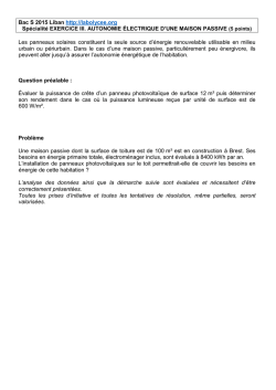 Bac S 2015 Liban http://labolycee.org Sp&Atilde;&copy;cialit&Atilde;&copy; EXERCICE III