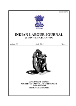 INDIAN LABOUR JOURNAL
