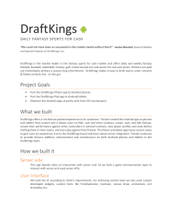 DraftKings - Tintash Labs
