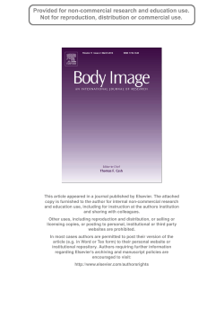 Emphasizing appearance versus health outcomes in