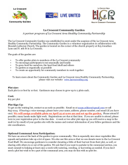 Final?-La Crescent Community Garden Info 2015