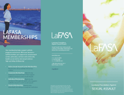 LAFASA - Louisiana Foundation Against Sexual Assault