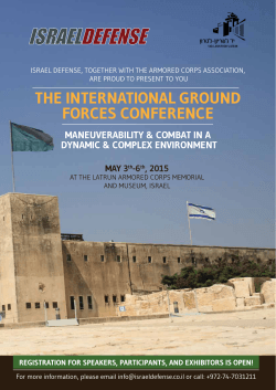 THE INTERNATIONAL GROUND FORCES CONFERENCE