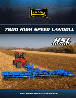 7800 HigH Speed LandoLL