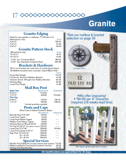 Granite - Landscapers Depot