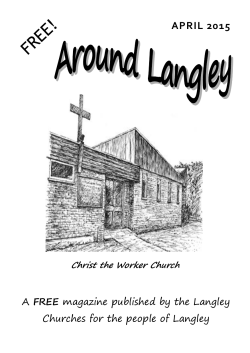 Apr 15 - The Parish of Langley Marish