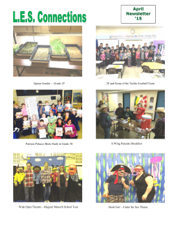 March Newsletter - Lanigan Elementary School