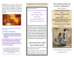 Summer Residential Program