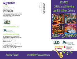 Brochure - Louisiana Oncology Society