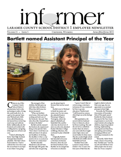 The Informer - Laramie County School District #01