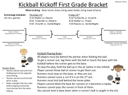 Kickball Tournament