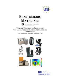 8. Recycling and reuse of elastomeric materials