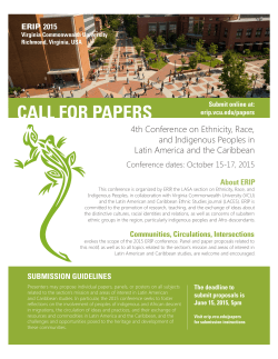 CALL FOR PAPERS - Latin American Studies Association