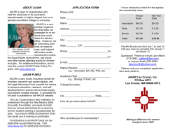 AAUW-LC Membership application