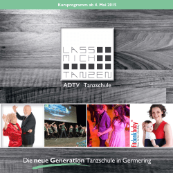 Die neue Generation Tanzschule in Germering