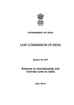 Report No.257 on - Law Commission of India