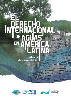 El Derecho Internacional de Aguas en AmÃ©rica Latina - La