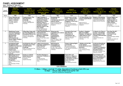 Please click here to view Panel Listing. - Faculty of Law