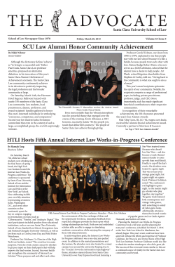 SCU Law Alumni Honor Community Achievement