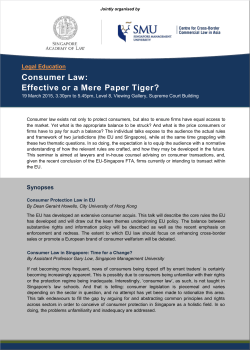 Consumer Law: Effective or a Mere Paper Tiger?